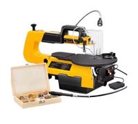 16 Inch LED Electric Jig Saw Bench Woodworking Wire Engraving Machine Speed Adjustable Cutting Table Precision Control