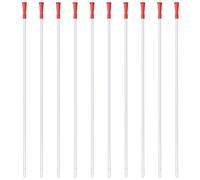 16 Inch Long Enema Rectal Colon Tube Nozzle Kit of 10 for High Enema Coffee Cleaning, Enema Attachment Replacement Tip for Colon Cleanser Health Detox Flexible Smooth