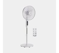 16-inch Pedestal Fan - White