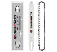 16 Inch Replacement Chainsaw Bar and Chain Combo, 3/8" LP Pitch, 043" Gauge, 56 Drive Links for Greenworks 2904502, EGO AG1600 CS1600/CS1604, Stihl, Echo, Craftsman, Poulan, Homelite, Husqvarna, Ryobi