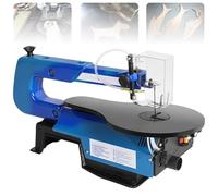 16 Inch Variable Speed Scroll Saw, with 55mm Cutting Depth, 550-1650 SPM, Stepless Speed Control & 10 Blades, 45° Tilting Aluminum Table, for Woodworking,Craft&DIY Multi StandardVersion-B