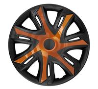 16 Inch Wheel Hubcap Set for N Power Car Wheel Covers 4 Pcs Black Copper