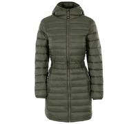 (16, Ivy) Trespass Womens Padded Jacket Longline Santuzza