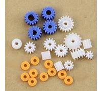 16 Kinds Shaft Gears Spindle Gears Gear-B 2MM 2.3MM 3MM 3.17MM 4MM Worm Tools Set Box