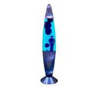 16" Lava Lamp - Blue/Galaxy | Retro Motion Light with Real Wax | Soothing Swirling Glow | Mains Powered Lava Lamp with Cable Switch | Includes SES 25W Screw-in Bulb Bulb | Relaxing Ambient Lighting