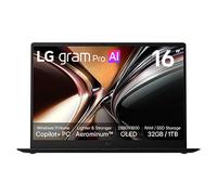 16” LG gram Pro Laptop, Copilot+, Windows 11 Home, OLED, Intel® Core™ Ultra Processor, Black 16Z90UK.AUB8AN