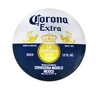16" Licensed Corona Extra Beer Drinking Tin Button Sign Garage Man Cave Bar Pub Wall Decor