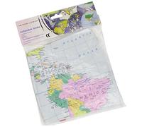 16" Light Blue Political Inflatable Globe