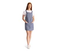 (16, Navy Chambray) Trespass Womens Pinafore Dress - Twirl