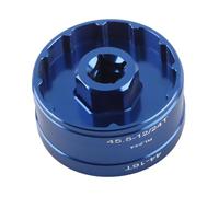 16 Notch Bottom Bracket Tool, Bicycle Bottom Bracket Install Remover Tool, Compatible with BB52 RS500 GXP Dub Systems, Lightweight Aluminum Alloy for Mountain Road Bike Maintenance