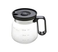 16 Oz Glass Coffee Mug, Convenient Handle & Lid, 12.4x10.7x9.6cm, Heatproof Glass Coffee Pot Mug, Pane Cups, Versatile Use, for Hot & Cold Drinks