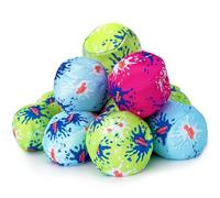 16 Pack 3"Splash Water Ball,Water Absorbent Balls,Bomb Water Splash Ball for Outdoor Water Fight Game,Swimming Pool,Beach,Summer