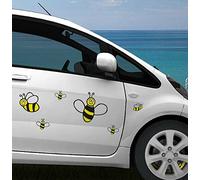 16 Pack Bumble Bee Stickers Decal Tile Car Wall Decor Laptop Home Children