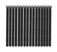 [16 Pack] Cable Straps 18 inch, Reusable Fastening Cable Ties Set, Adjustable Multipurpose Hook and Loop Securing Cinch Straps for Cord Management (1 inch Wide) by Tangser