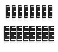 16 Pack Door Hinge Shims, COITEK 8 Pcs 3.5 Inch & 8 Pcs 4 Inch Plastic Shims & Shim Stock for Doors & Cabinets Hinge Repair Kit, 0.04 Inch Thickness