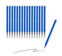 16 Pack Erasable Pen Refills, Blue Gel Ink 0.7mm fine tip Compatible with Pilot Frixion Pens Easy to Erase Smooth Premium Writing Experience for Back to School Office Stationary Supplies