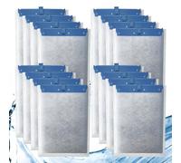16 Pack Filter Cartridge Compatible with Whisper Filters 20i,40i/IQ20,30,45,60/PF20,30,40,60 and ReptoFilter, Large Aquarium Replacement Filter Cartridges for Fish Tank