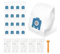 16 Pack Hoover Bags for Miele Gn Vacuum Bags [Classic C1 Complete C2 Complete C3, S2 S4 S5 S6 S8] with 5 Motor & 5 Exhaust Filters Replaces 9917730 12281680