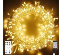 16 Pack LED Fairy Lights Battery Operated 2M/7FT 20LED String Lights with Silver Wire, Waterproof Mini Lights for Indoor and Outdoor Decoration - Warm White, Ideal for Christmas, Parties, and More