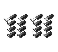 16 Pack Magnetic Push Heavy Duty Push to Open Cabinet Hardware Push Release Magnets Touch, Black