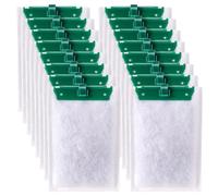 16 Pack Medium Filter Cartridges for Whisper Bio-Bag Filters, Aquarium Replacement Filter Cartridges for Whisper Filters Replacement Filter Cartridges for Whisper Filters 10i/IQ10/PF10 and ReptoFilter