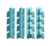 16 Pack of Baking Sheet Pan Stacking Clips for Maximizing Baking Space and Efficiency (blue)