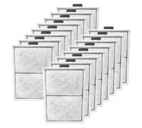 16 Pack PF-L Filter Cartridges for Top Fin PF20, PF30, PF40 and PF75 Power Filters, Large Carbon Replacement Aquarium Filter Cartridge for Fish Tank with Zeolite
