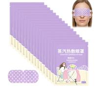 16 Pack Self Heating Eye Mask,Disposable Lavender Steam Eye Mask for Dry Dark Circles and Puffiness Relief Stress Fatigue