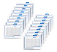 16 Pack Small Fish Tank Filter Cartridges Compatible with Aqueon QuietFlow E Internal Power Filter 10 and 1/2.5/5 Gallon Minibow Aquarium Filters