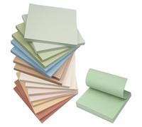 16 Pack Sticky Notes, Note Pads 76 x 76 mm, 600 Sheets Total Sticky Pad, Removable Memo NotePads for Students Teachers, Home and Office Use (Retro Colors)