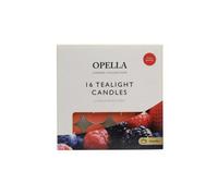 16 Pack Tealight Candles 8 Hour Long Burn Fresh Berries