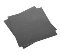 16 PACK Vinyl Floor Tile - Peel & Stick Backing - 457.2 x 457.2mm - Silver Coin