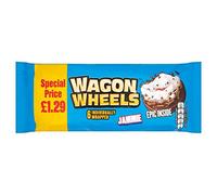( 16 Pack ) Wagon Wheels 6 Individually Wrapped Jammie