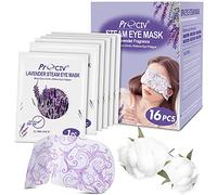 16 Packs Steam Eye Masks for Dark Circles and Puffiness Self Heated Eye Mask Disposable Sleep Mask Soothing Headache Relief Dry Eyes, Stress Relief Relief Eye Fatigue, Spa Gifts Travel Essentials