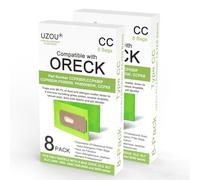 16 Packs Vacuum Bags for Oreck Type CC XL XL2 XL7 XL21, Compatible with All Oreck XL Upright Vacuum Cleaner, Replaces Part # CCPK8DW, CCPK8, AK1CC6A