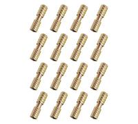 16 Pairs 8mm Model Railway Baseboard Alignment Dowels, Carbon Steel Train Layout Dowel Pins for DIY Precise Board Joining
