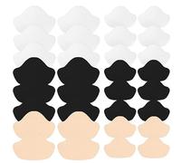 16 Pairs of Heel Stickers, self-Adhesive Heel Repair kit, Leather Heel Protector, Heel Hole Repair Patch, Heel Scuff Stickers, 2 Sizes, for high Heels, Sneakers