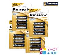 16 PANASONIC ALKALINE POWER AA LR06 BATTERIES BLISTER 1.5V MN1500 AM3 E91 NEW
