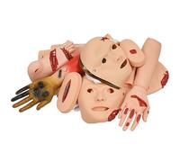 16-Part Trauma Burn Module,Advanced Trauma Model,Severed Limb Model,Burn Trauma Surgical Stop Bleeding Bandage Wound Mannequin,for Students Education