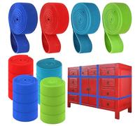 16 Pcs 4 Sizes Extra Large Moving Rubber Bands 42"/36"/30"/26" Packing Bands Large Elastic Bands Handy for Moving Furniture and Pack up Blankets