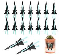 16 Pcs Automatic Plant Watering Stakes, Self-Watering Spikes with Cotton Wick, PP Plastic Drip Irrigation Device for Indoor Outdoor Potted Plants, Vacation Plant Waterer(Small)