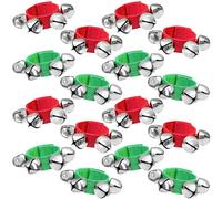 16 Pcs Band Wrist Bells,Adjustable Musical Hand Bells,Musical Shaking Jingle Bells for Christmas,Rhythm Instrument Percussion
