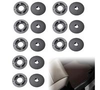 16 Pcs Car Floor Mat Clips Securely Hold Car Carpet Pad Fixing Buckle Preventing Shifting or Riding Up Car Carpet Mat Clips for VW Audi Skoda Car Accessories