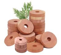 16 Pcs Cedarwood Moth Repellent, Moth Repellent for Wardrobes, Natural Cedar Wood Oil Moth Repellent, Sustainable Anti Moth Cedar Balls for House Wardrobe Clothes with Sandpaper