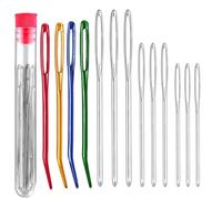 16 Pcs Darning Needles for Wool, Large-Eye Blunt, Tapestry for Crochet Projects Beading Sewing DIY Crafts