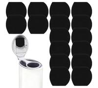 16 PCS Diaper Pail Deodorizer Refills for Ubbi Diaper Pail, Activated Charcoal Odor Absorbing Filters, Strong Odor Eliminating, Precise fit, Keep Nursery Fresh Long-Lasting