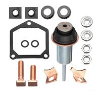 16 Pcs Diesel Starter Starter Repair Kit For Toyota For Denso | OEM 28100-07010, Pure Copper Contacts, With Plunger & Gaskets, High Conductivity, For Toyota For Lexus For Honda
