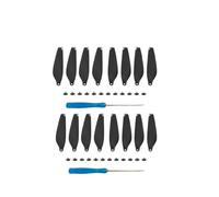 16 Pcs Drone Propeller Props Replacement Compatible With 3 4 PRO Light Weight Wing Spare Parts Accessories(Silver For 3 4 Pro)