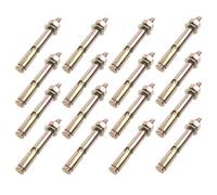 16 Pcs Expansion Screw Bolts, M6 x 8 x 60 mm Hex Nut Expansion Bolt Sleeve Anchors, for Secure Installation in Home, DIY & Construction Projects, for Concrete Machinery & Furniture.