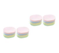 16 Pcs Facial Cleaning Sponges Round Reusable Exfoliating Sponge | Sponge Material, Simple Style, for Facial Skin and Cleanser, Home Use at Bathroom Sink, Travel Friendly Random Color